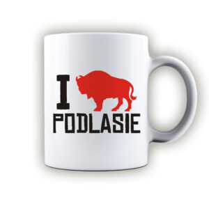 kubek ceramiczny Kocham Podlasie