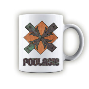 kubek ceramiczny Stal i Drewno - Podlaskie DNA