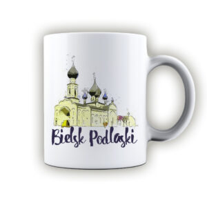 kubek ceramiczny Bielsk Podlaski - Miasto Cerkwi