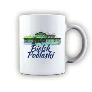 kubek ceramiczny Bielsk Podlaski - Historia w Drewnie