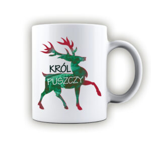 kubek ceramiczny Podlaski Władca Lasu