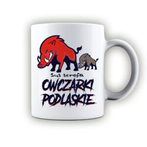 kubek ceramiczny Owczarki Podlaskie - Dziki Patrol