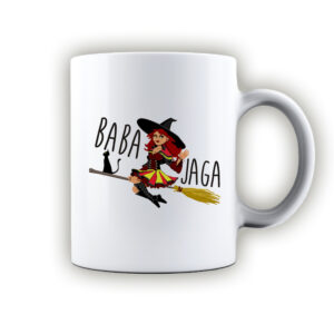 kubek ceramiczny Podlaska magia - Baba Jaga
