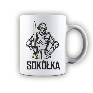 kubek ceramiczny Pamiątka podlaska z Sokółki