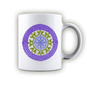 kubek ceramiczny Podlaska Sztuka Ludowa