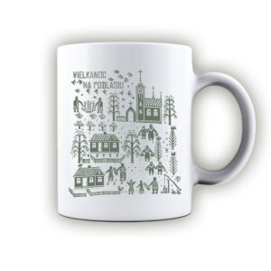 kubek ceramiczny Tradycyjna Wielkanoc Podlasia
