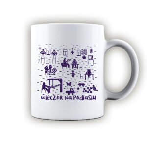 kubek ceramiczny Wieczór na Podlasiu