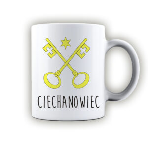kubek ceramiczny Ciechanowiec - Klucz do Podlasia