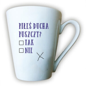 kubek latte Piłeś Ducha Puszczy - Ankieta Podlaska