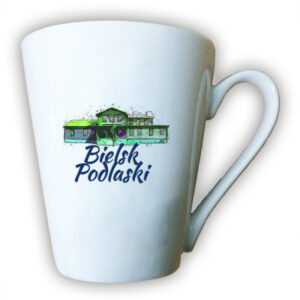 kubek latte Bielsk Podlaski - Historia w Drewnie