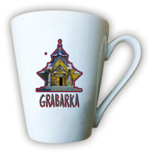 kubek latte Grabarka - Święta Góra Podlasia