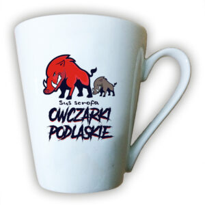 kubek latte Owczarki Podlaskie - Dziki Patrol