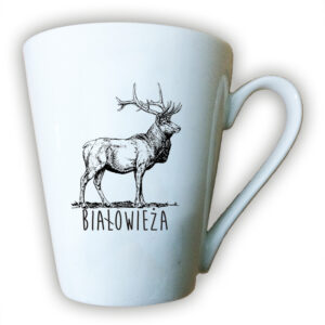 kubek latte Białowieża. Tropem Jelenia
