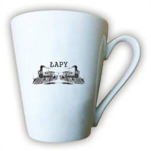 kubek latte Łapy - Podlaska Kolej