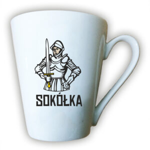 kubek latte Pamiątka podlaska z Sokółki