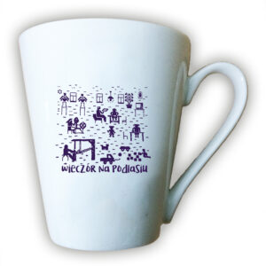 kubek latte Wieczór na Podlasiu