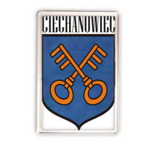 magnes akrylowy Herb Cichanowiec