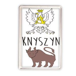 magnes akrylowy Knyszyn - Królewski Ślad Podlasia