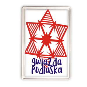 magnes akrylowy Tradycyjna Gwiazda Podlaska