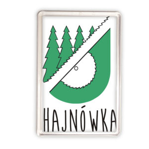 magnes akrylowy Podlaska Hajnówka - Puszcza i Siła