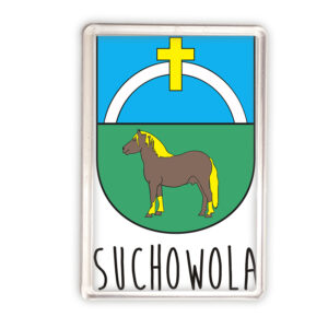 magnes akrylowy Środek Europy To Suchowola!