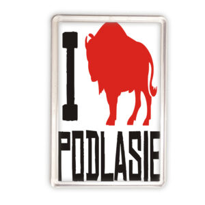 magnes akrylowy Kocham Podlasie