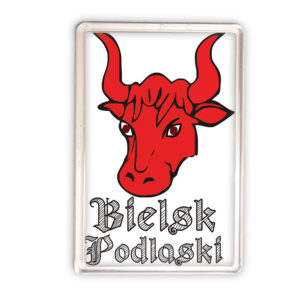magnes akrylowy Bielsk Podlaski - Serce Podlasia
