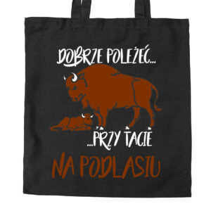 torba bawełniana Żubrza Rodzina - Podlaska Siła