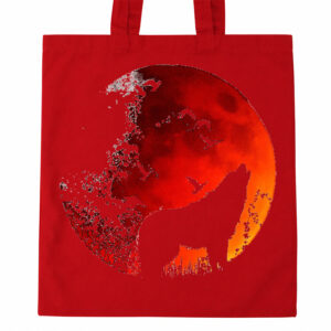 torba bawełniana Podlaski Wilk - Blood Moon