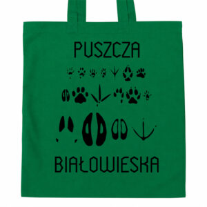 torba bawełniana Puszcza Białowieska - Tropem Zwierząt