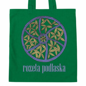 torba bawełniana Folkowy Symbol - Rozeta Podlaska