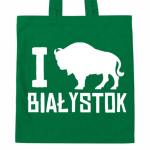 torba bawełniana I love Białystok